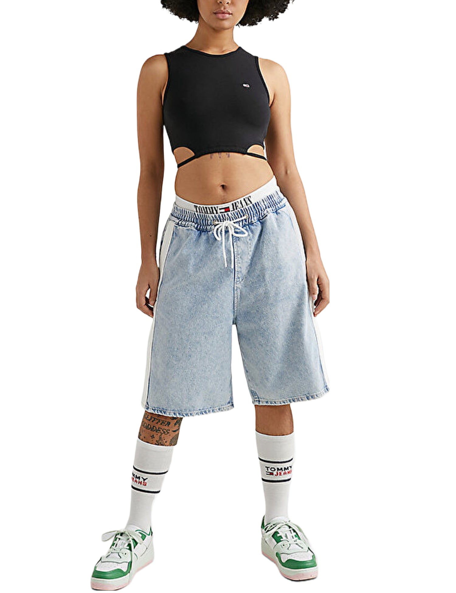 Top e canotte Nero Tommy Jeans