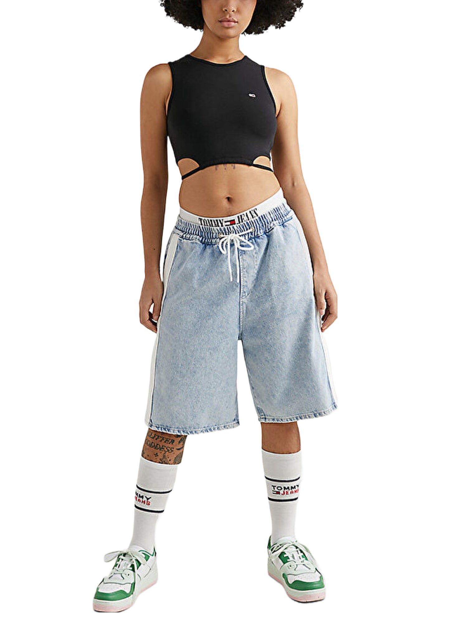 Top e canotte Nero Tommy Jeans