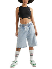 Top e canotte Nero Tommy Jeans