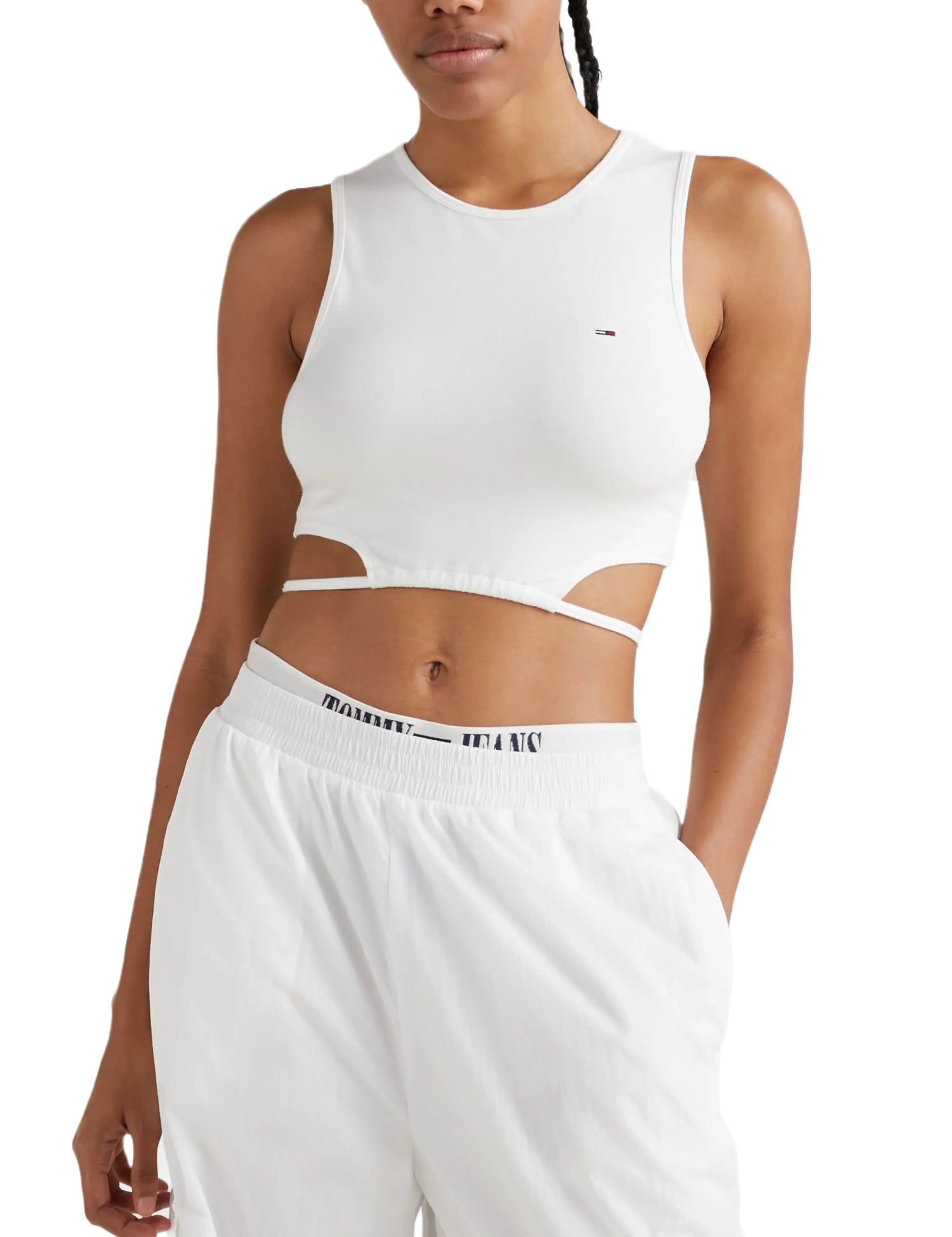 Top e canotte Bianco Tommy Jeans