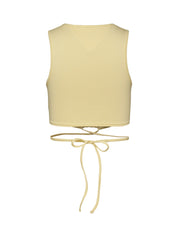 Top e canotte Giallo Tommy Jeans