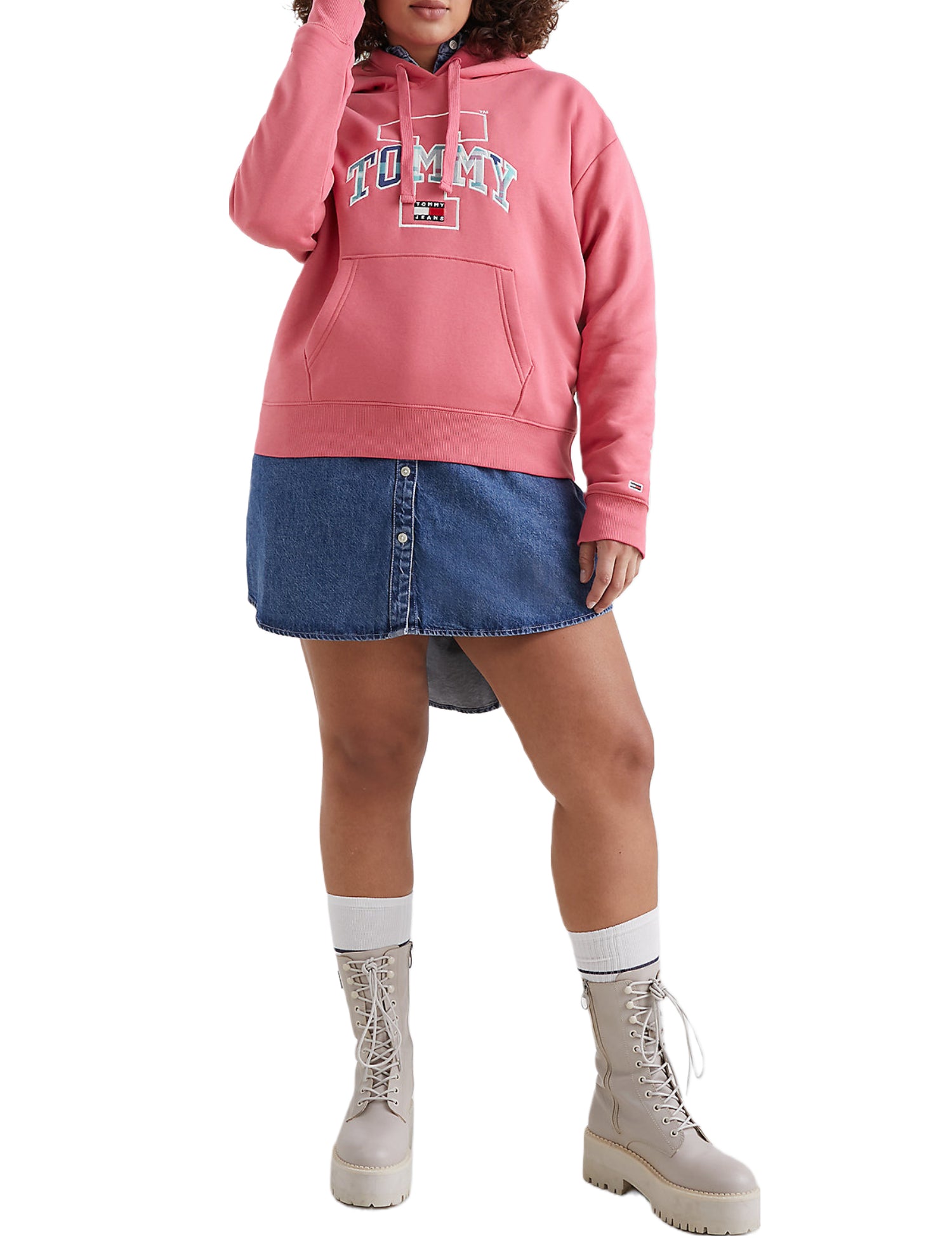 Felpe Rosa Tommy Jeans