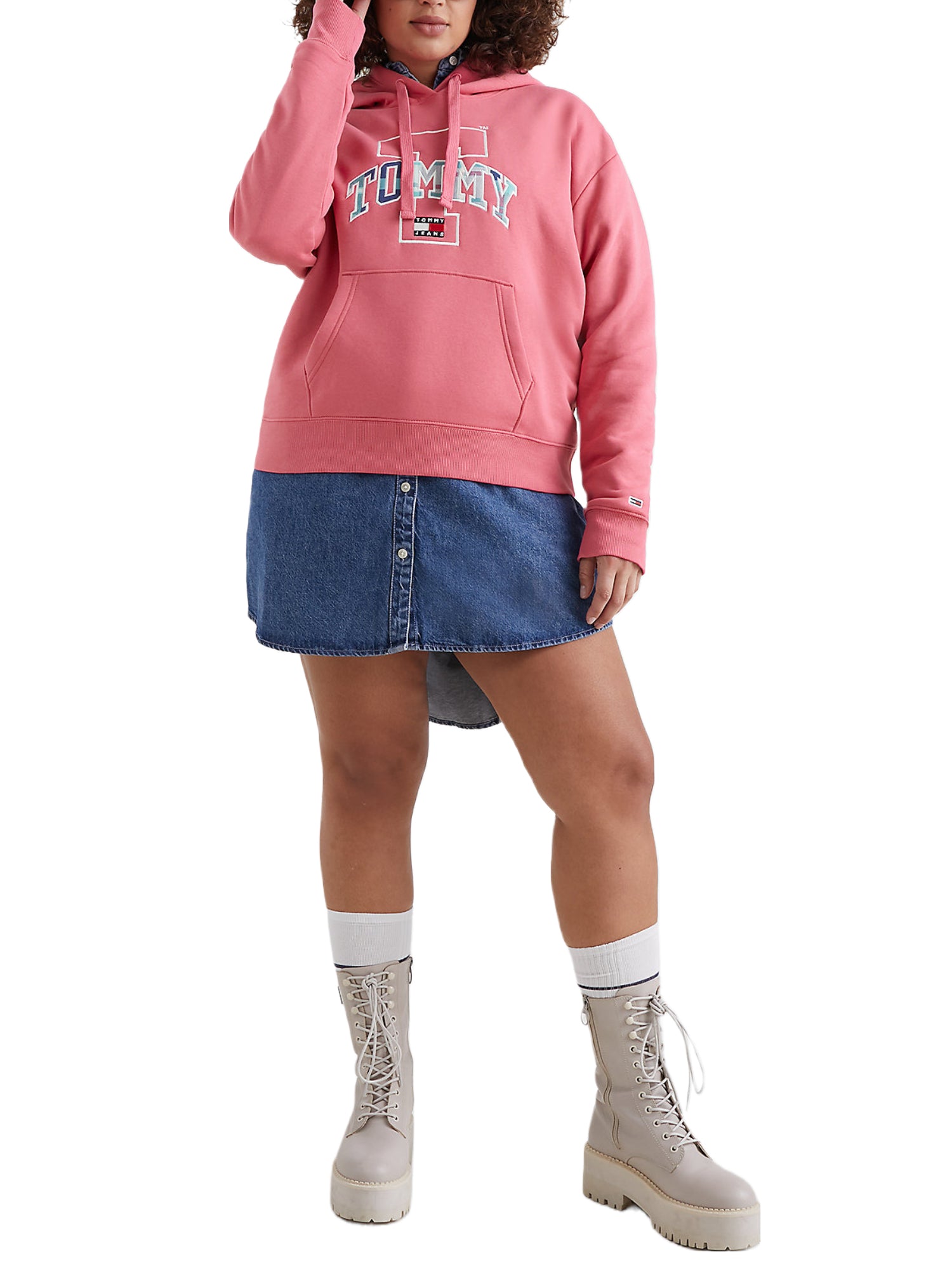 Felpe Rosa Tommy Jeans