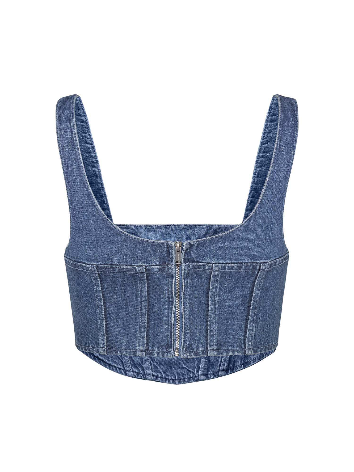 Top e canotte Blu Tommy Jeans