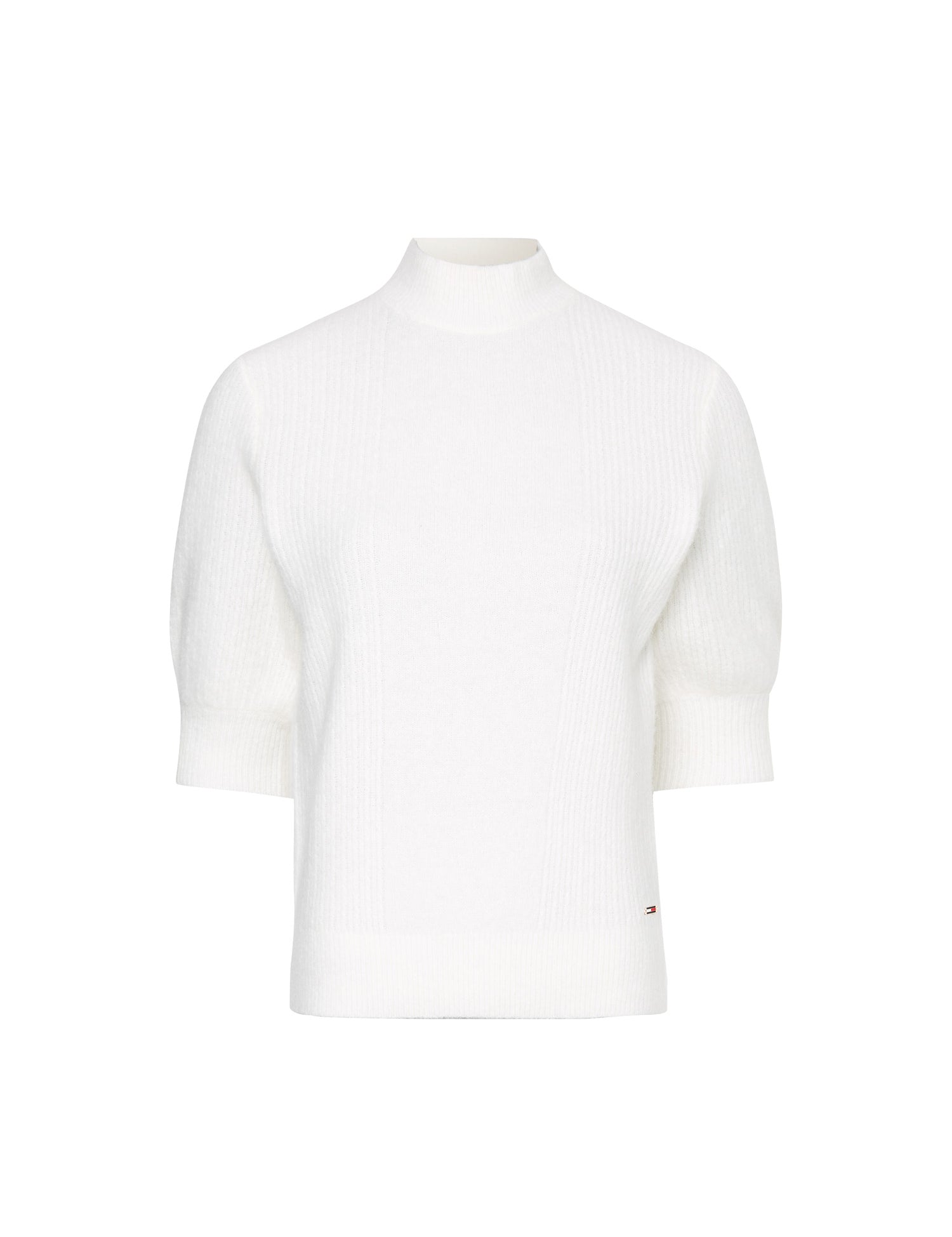 Maglie a collo alto Bianco Tommy Hilfiger