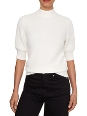 Maglie a collo alto Bianco Tommy Hilfiger