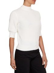 Maglie a collo alto Bianco Tommy Hilfiger