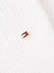 Maglie a collo alto Bianco Tommy Hilfiger