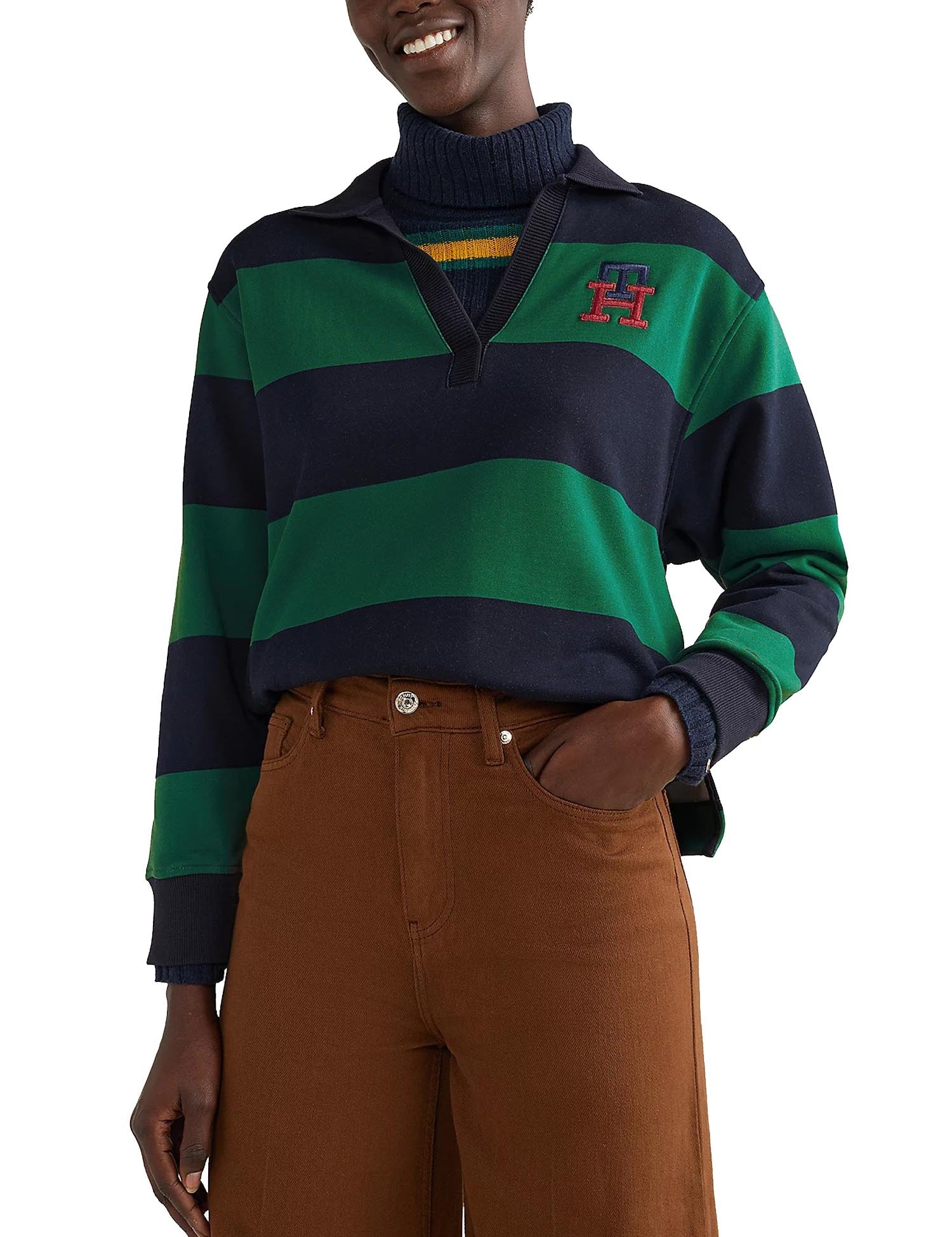 Felpe Verde Tommy Hilfiger