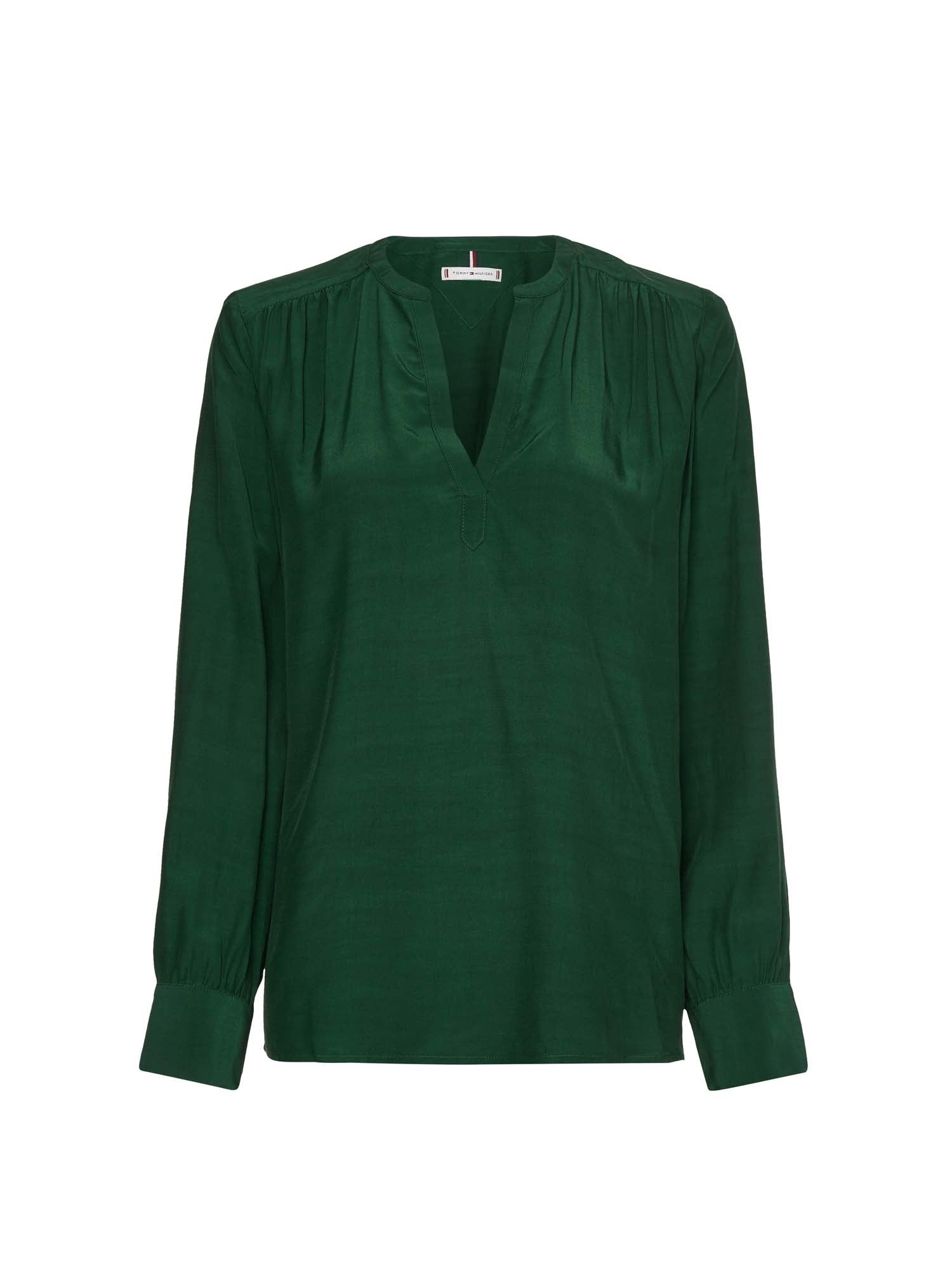 Bluse Verde Tommy Hilfiger