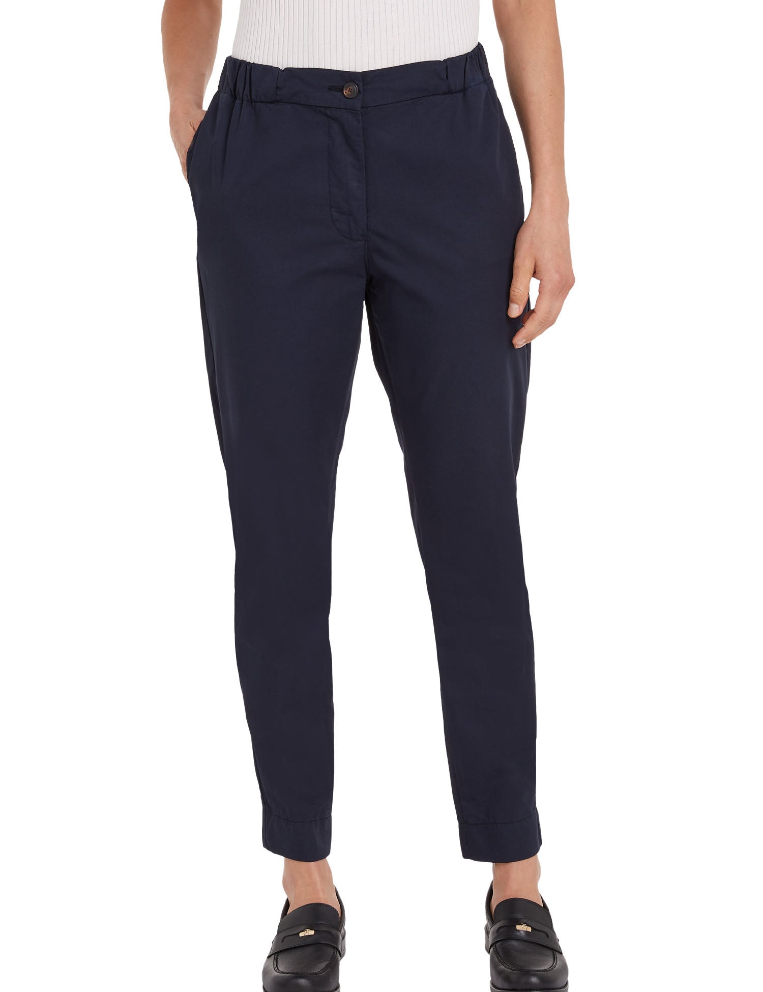 Pantaloni Blu Tommy Hilfiger