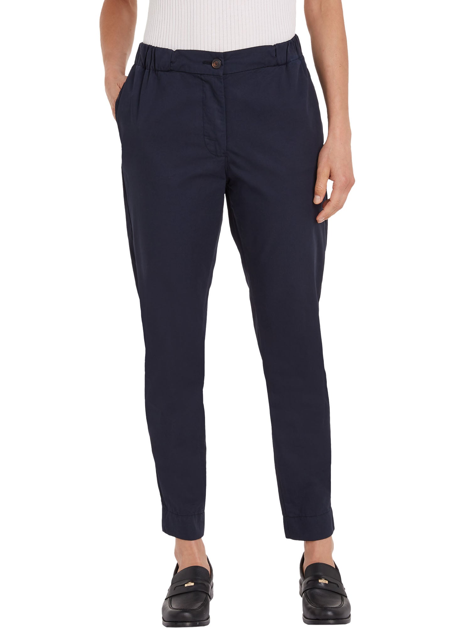 Pantaloni Blu Tommy Hilfiger