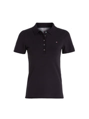 Polo Nero Tommy Hilfiger