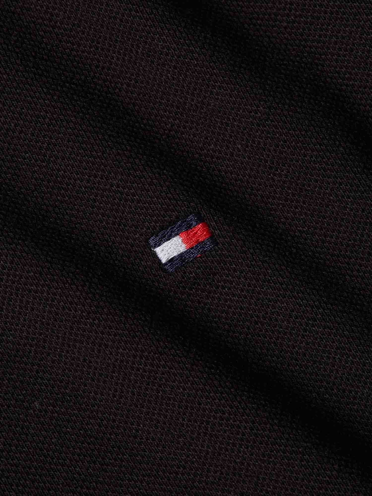 Polo Nero Tommy Hilfiger