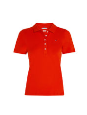 Polo Rosso Tommy Hilfiger