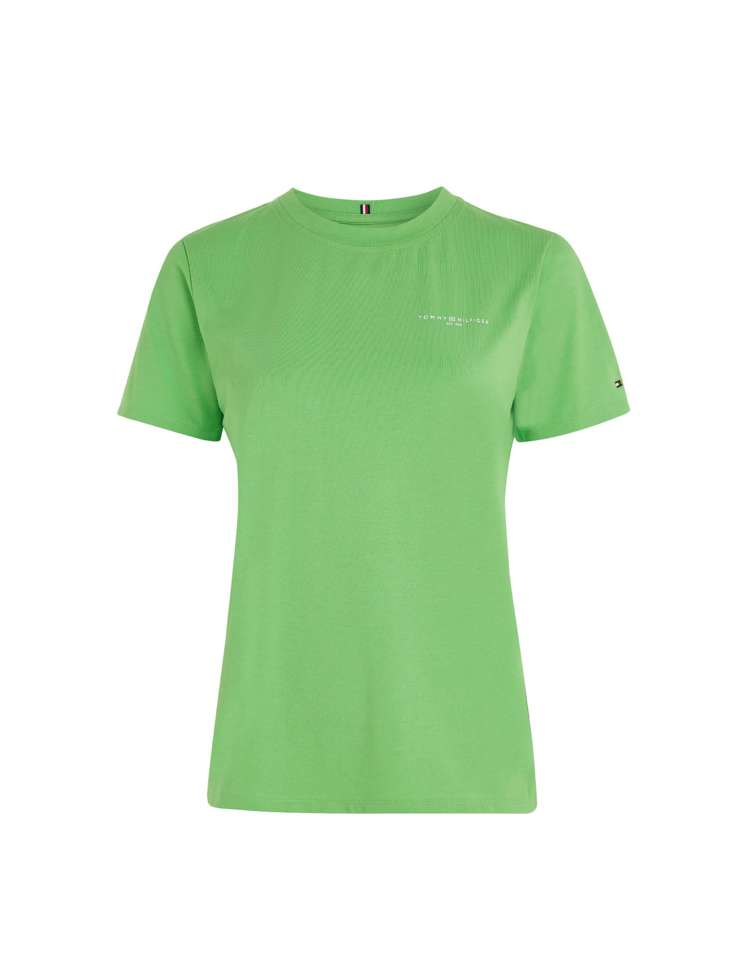 T-shirt Verde Tommy Hilfiger