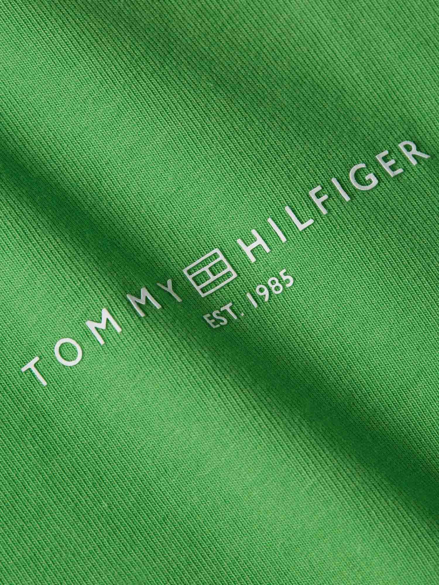 T-shirt Verde Tommy Hilfiger