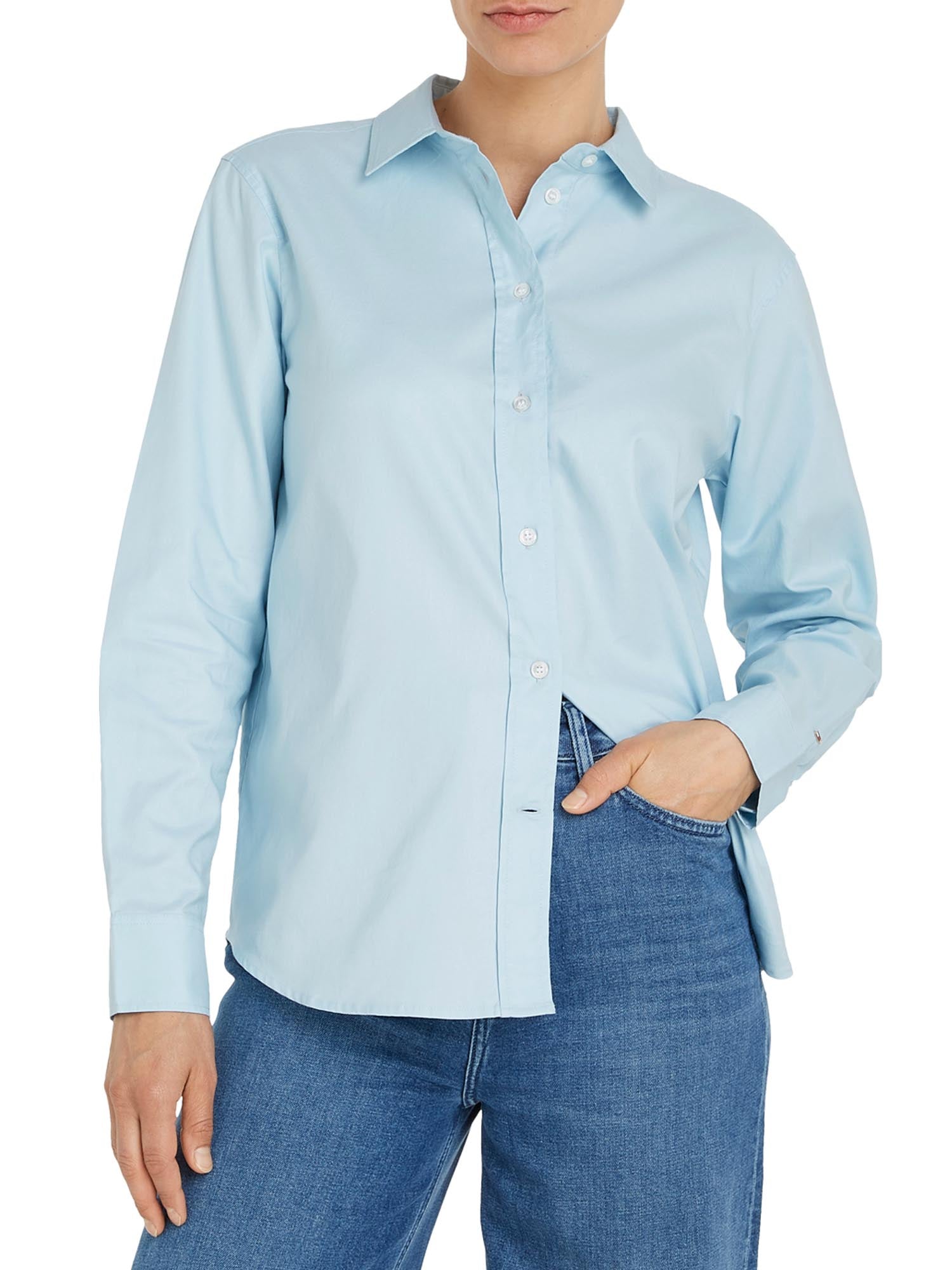 Camicie Celeste Tommy Hilfiger