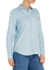 Camicie Celeste Tommy Hilfiger