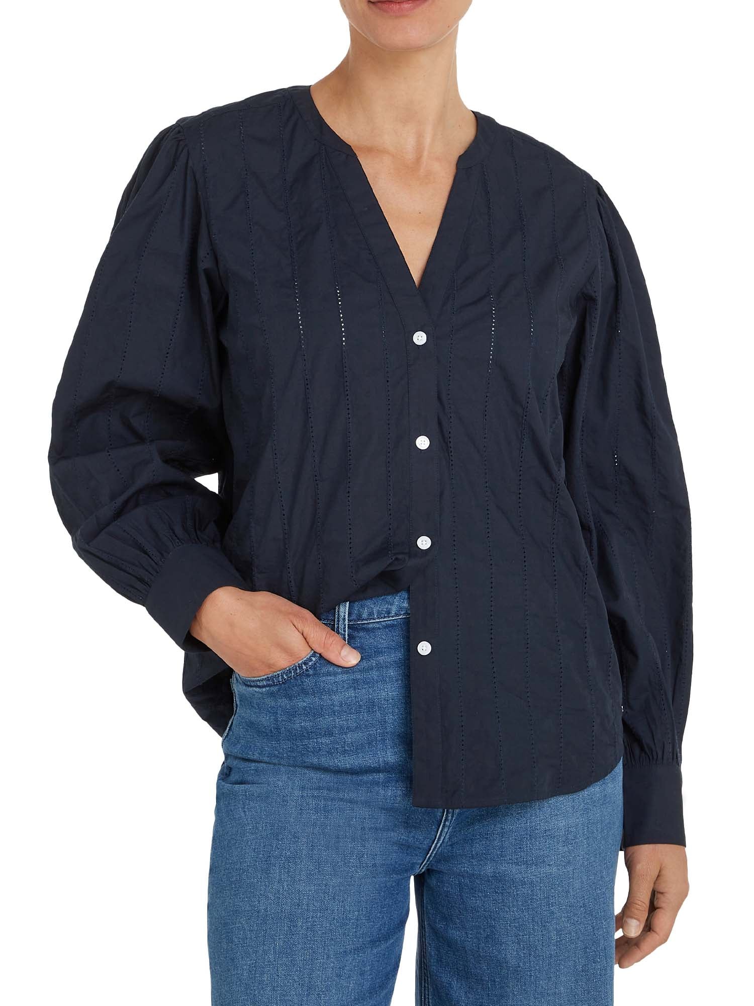 Camicie Blu Tommy Hilfiger