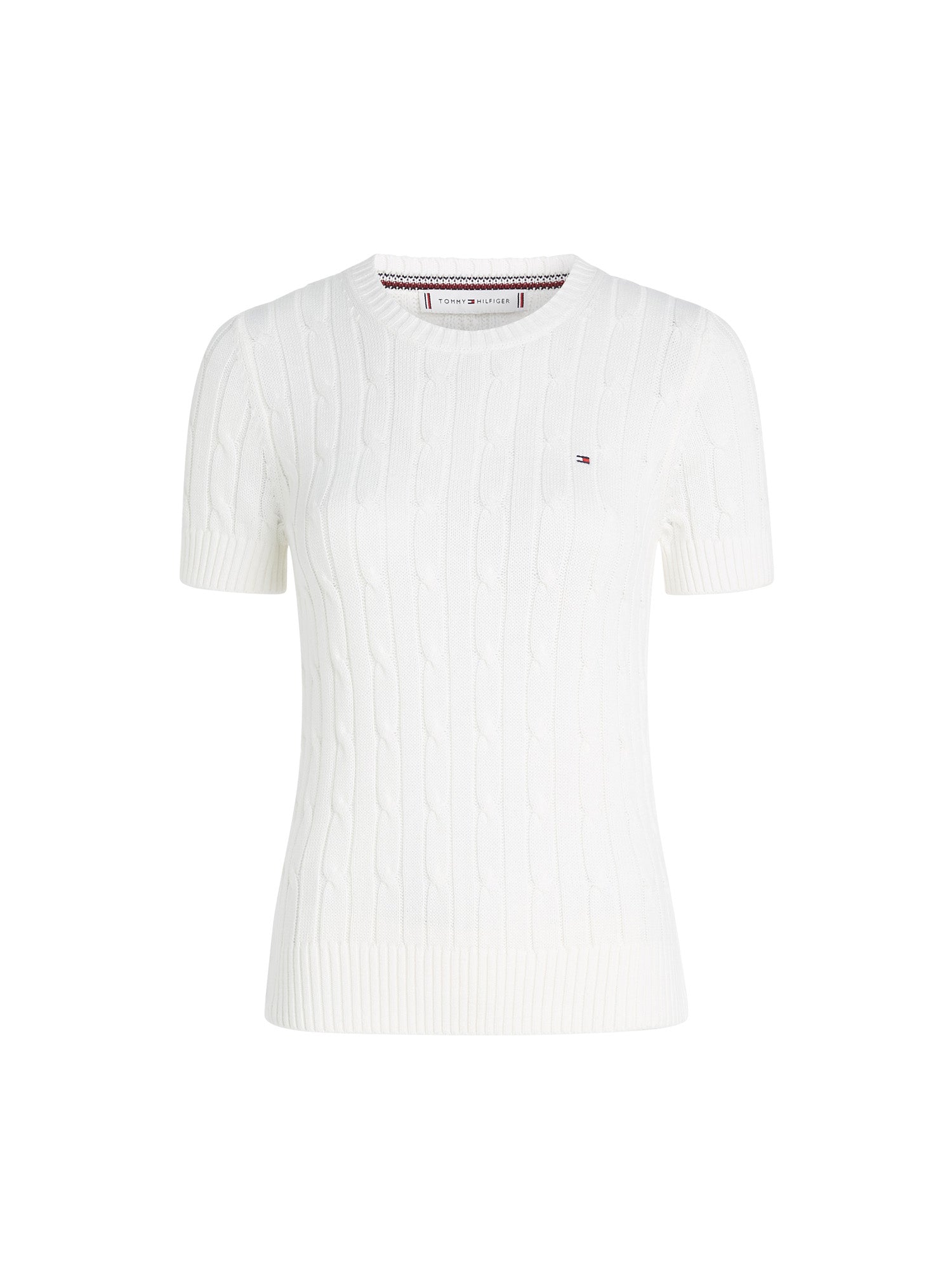 Maglioncini Bianco Tommy Hilfiger