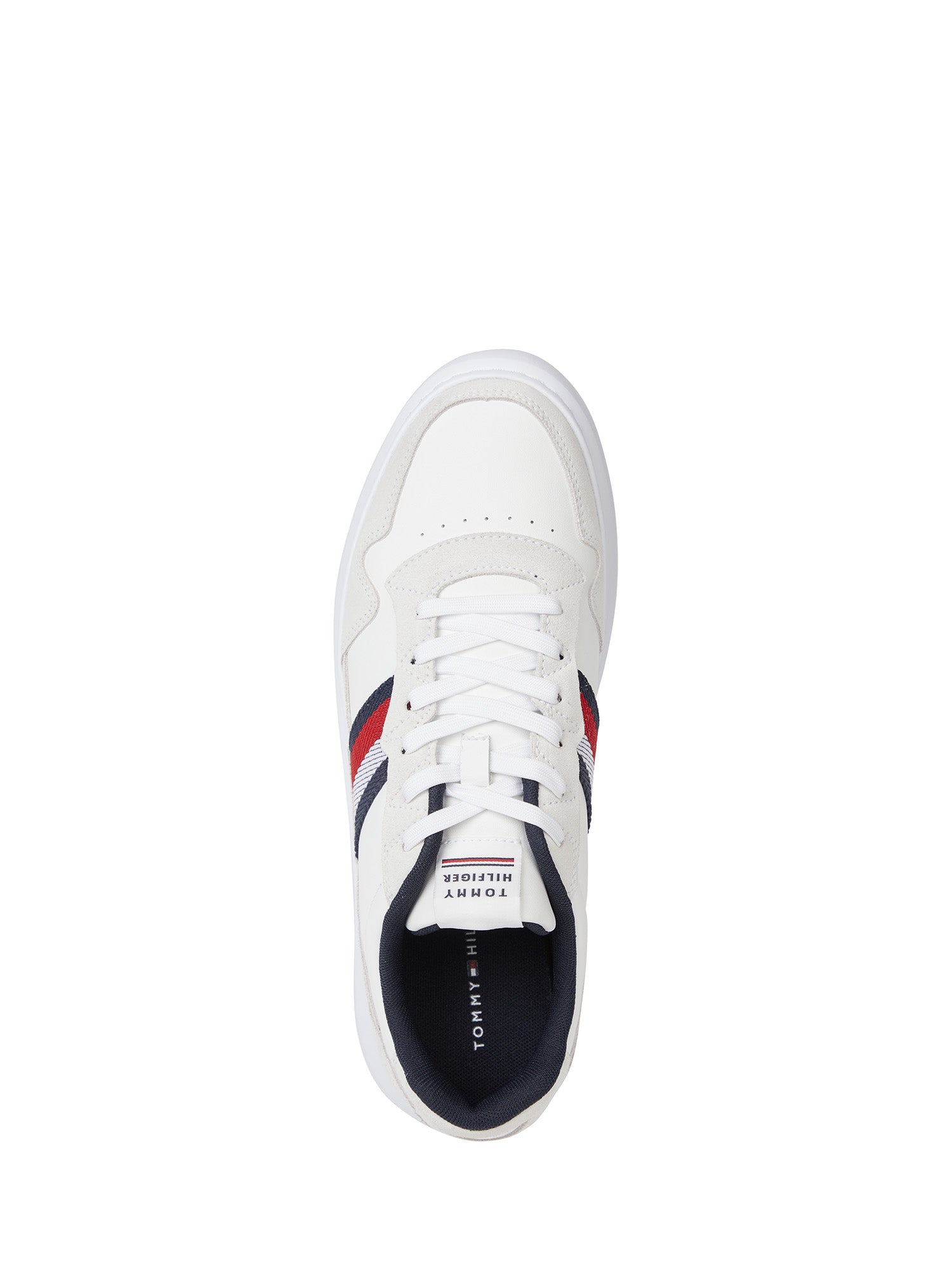 Sneakers Bianco Rosso Tommy Hilfiger