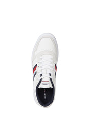 Sneakers Bianco Rosso Tommy Hilfiger