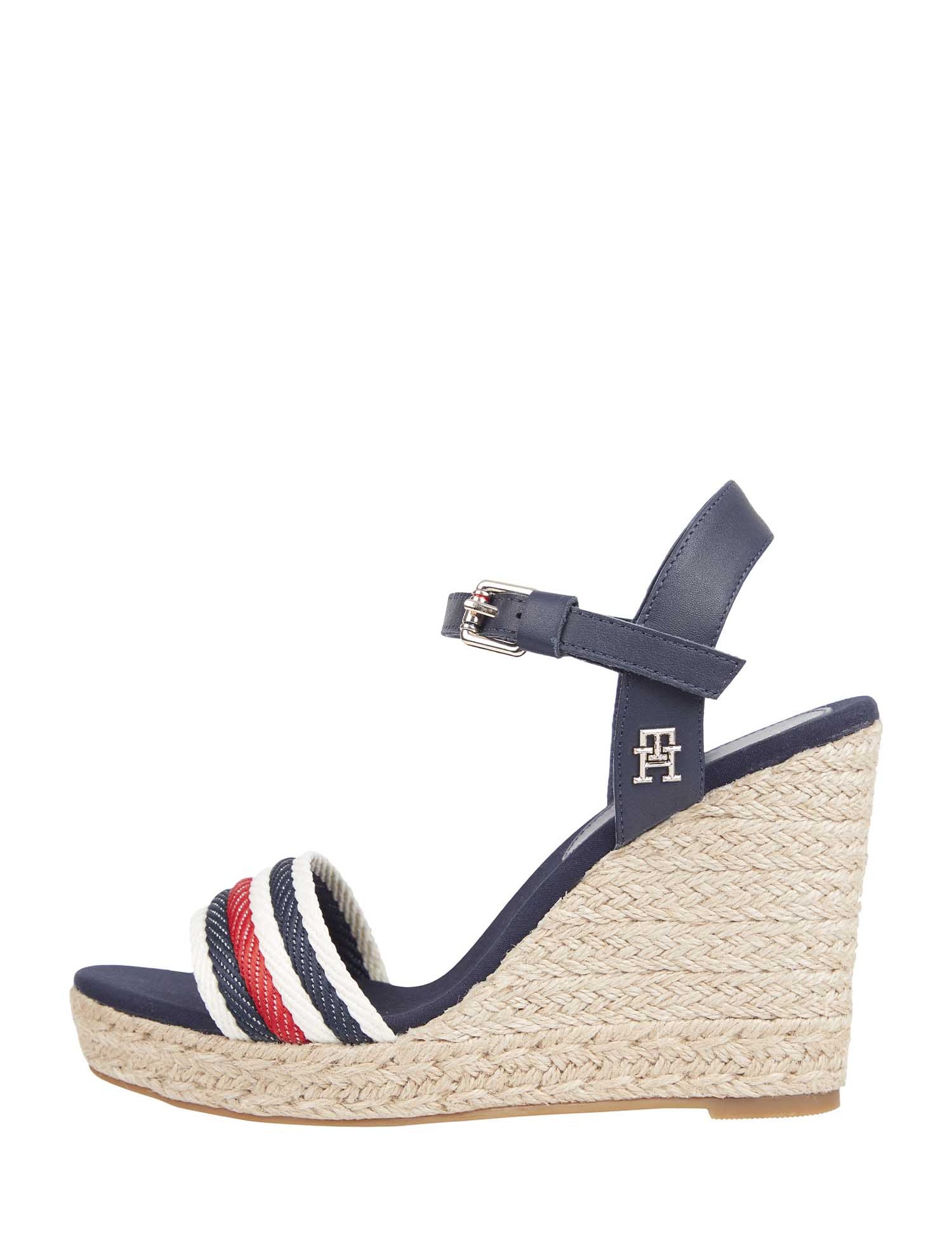 Sandali zeppa Blu Tommy Hilfiger