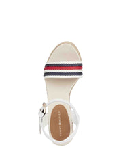 Sandali zeppa Beige Tommy Hilfiger