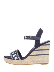 Sandali zeppa Blu Tommy Hilfiger