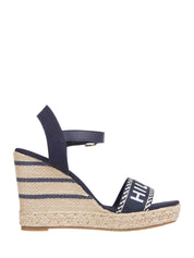 Sandali zeppa Blu Tommy Hilfiger