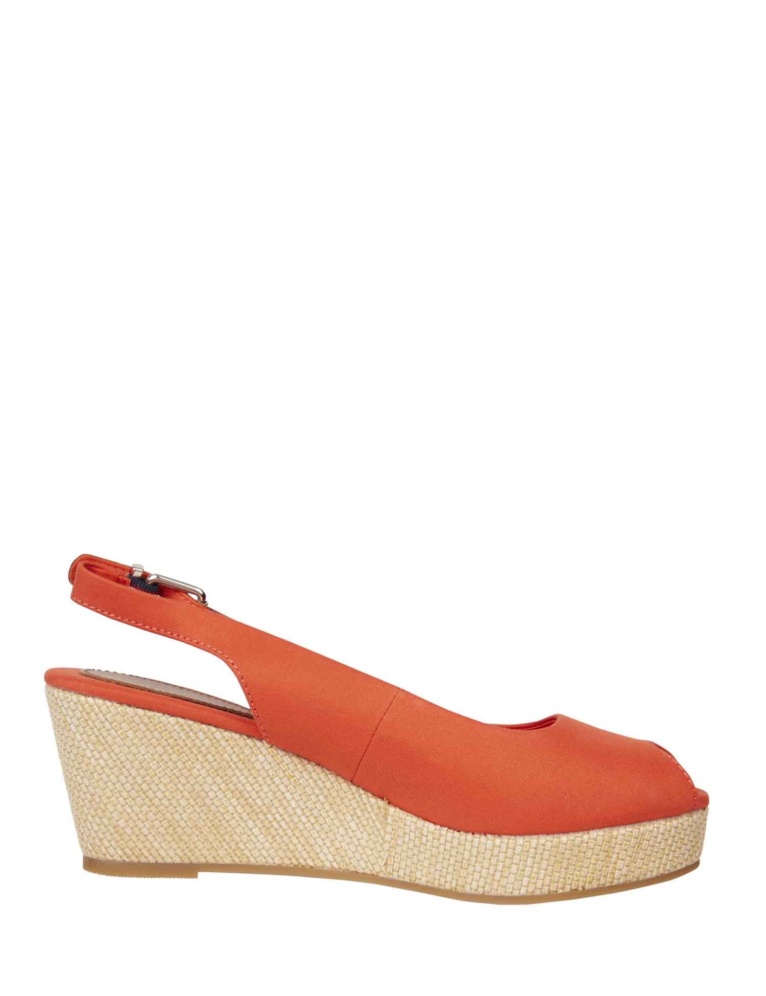 Sandali zeppa Arancio Tommy Hilfiger