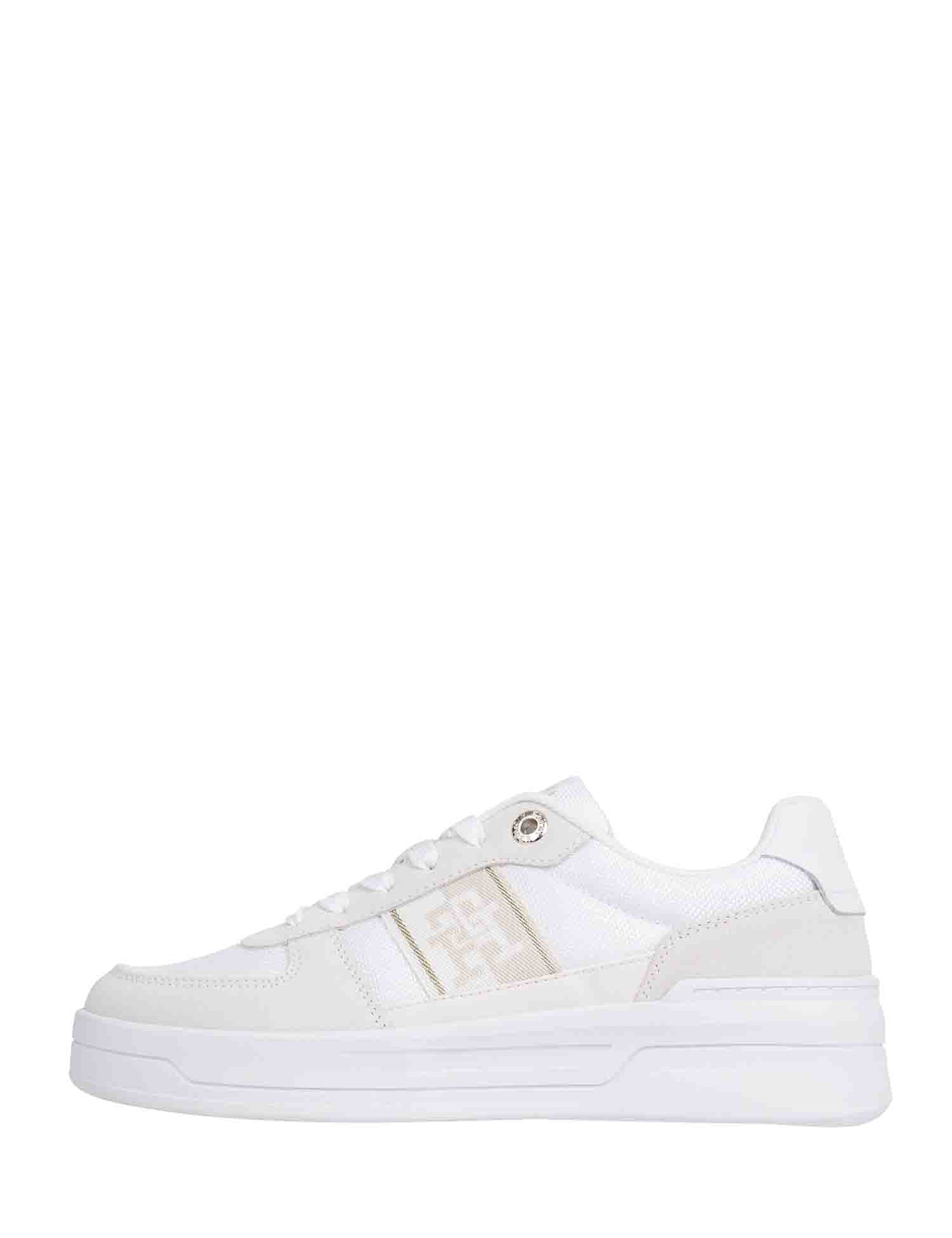 Sneakers Bianco Beige Tommy Hilfiger