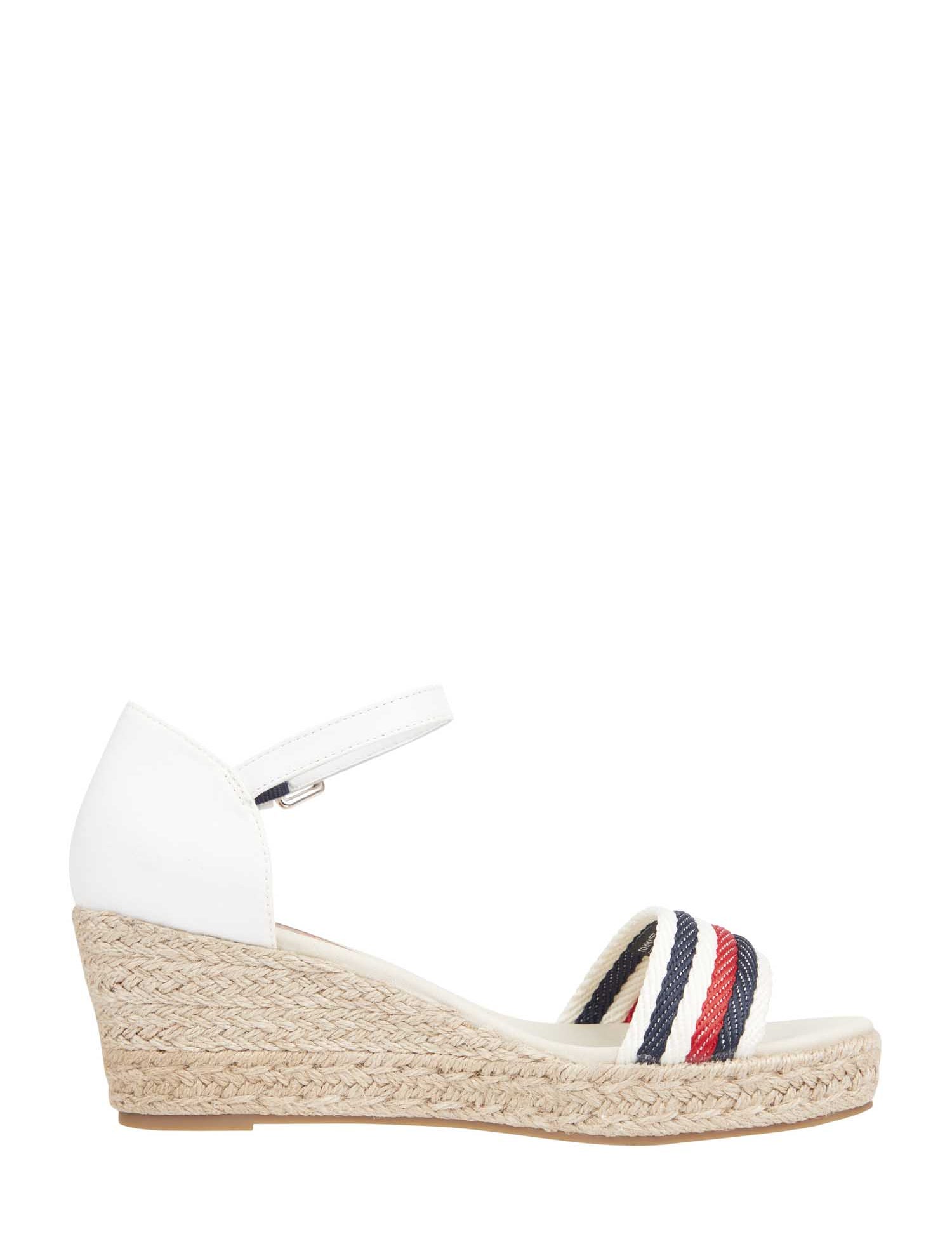 Sandali zeppa Bianco Tommy Hilfiger