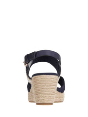 Sandali zeppa Blu Tommy Hilfiger