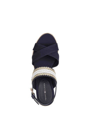 Sandali zeppa Blu Tommy Hilfiger