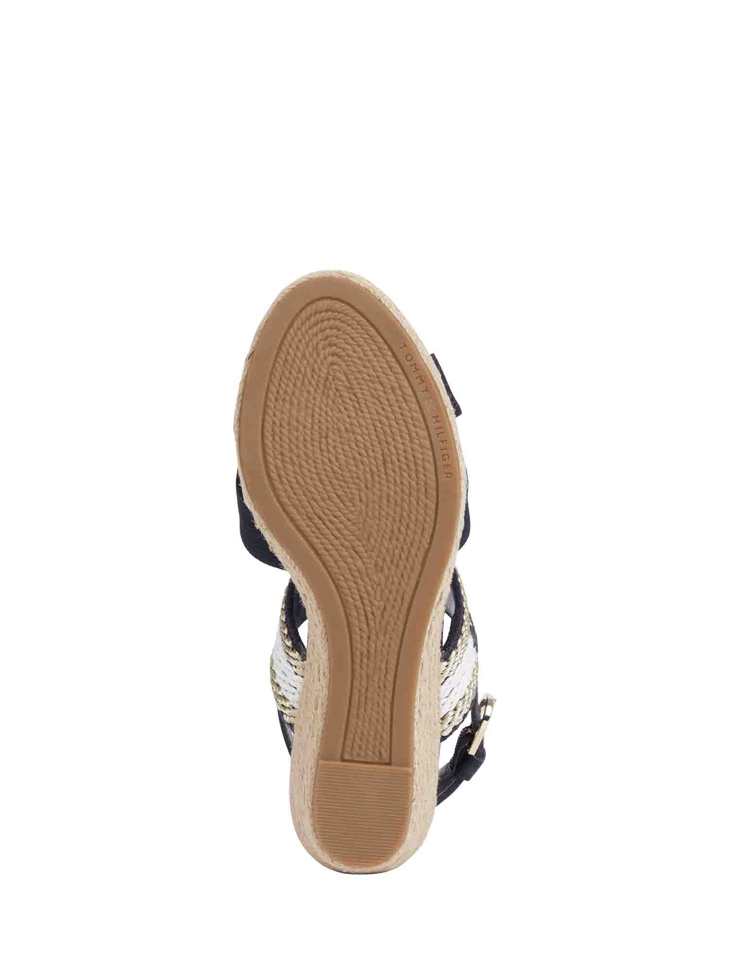 Sandali zeppa Blu Tommy Hilfiger