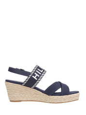 Sandali zeppa Blu Tommy Hilfiger