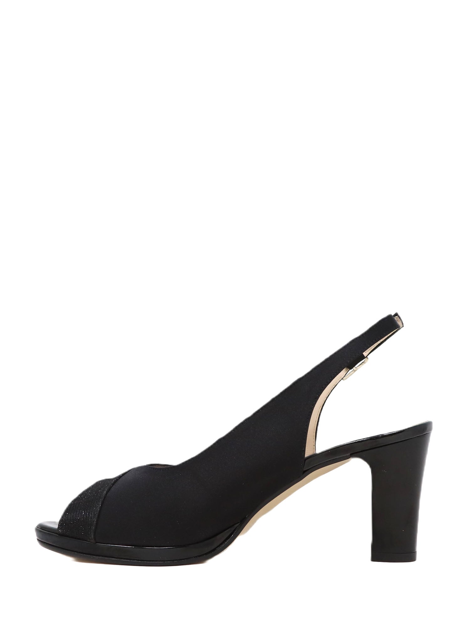 Sandali tacco Nero Valleverde