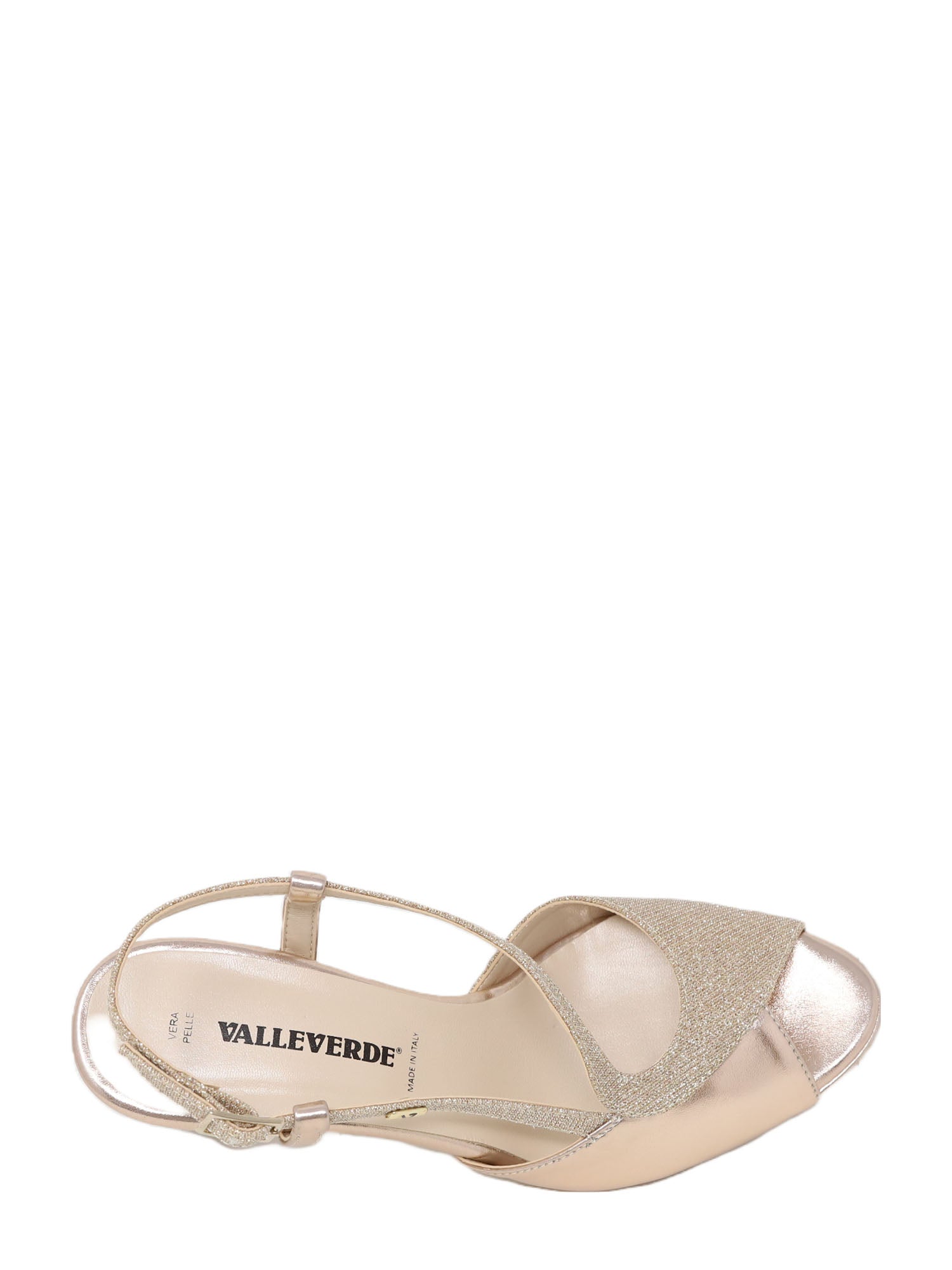 Sandali tacco Rosa Valleverde