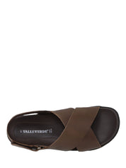 Sandali con strappi Marrone Valleverde