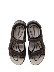 Sandali con strappi Marrone Valleverde