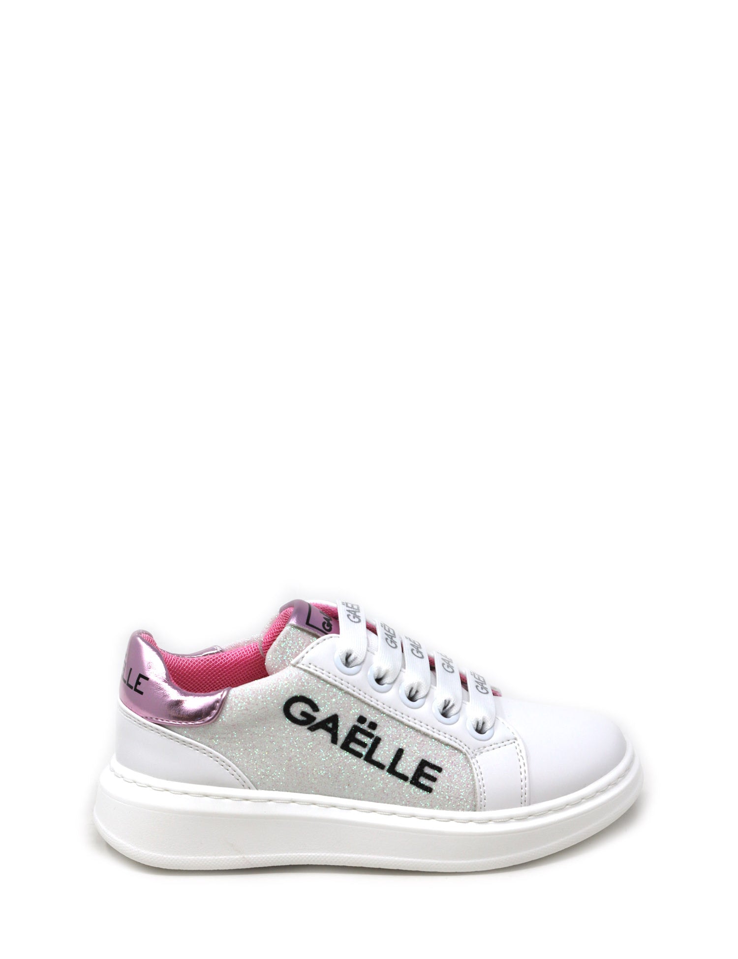 Sneakers Bianco Rosa Gaelle