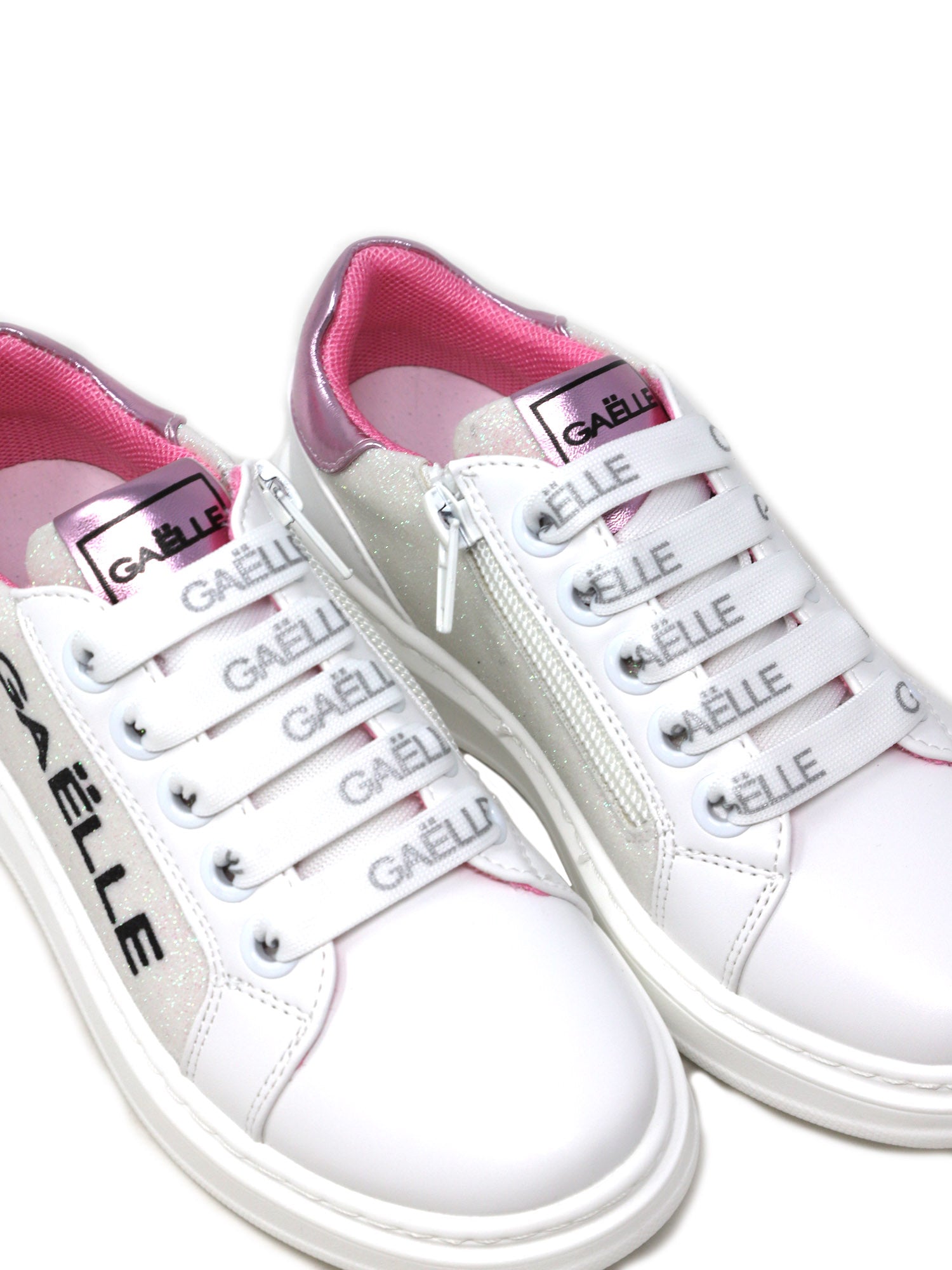 Sneakers Bianco Rosa Gaelle