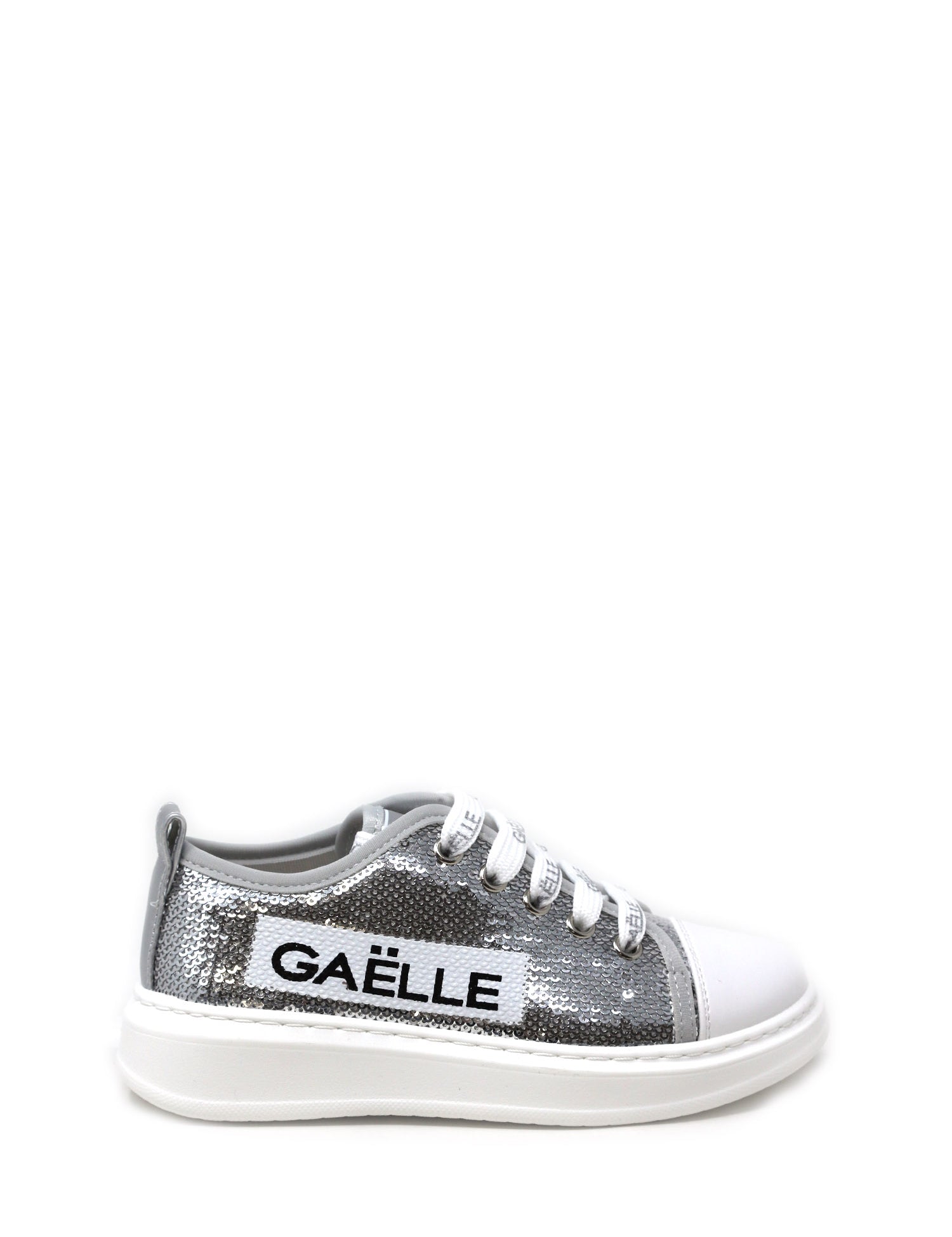 Sneakers Argento Bianco Gaelle