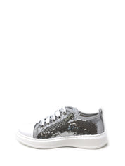 Sneakers Argento Bianco Gaelle