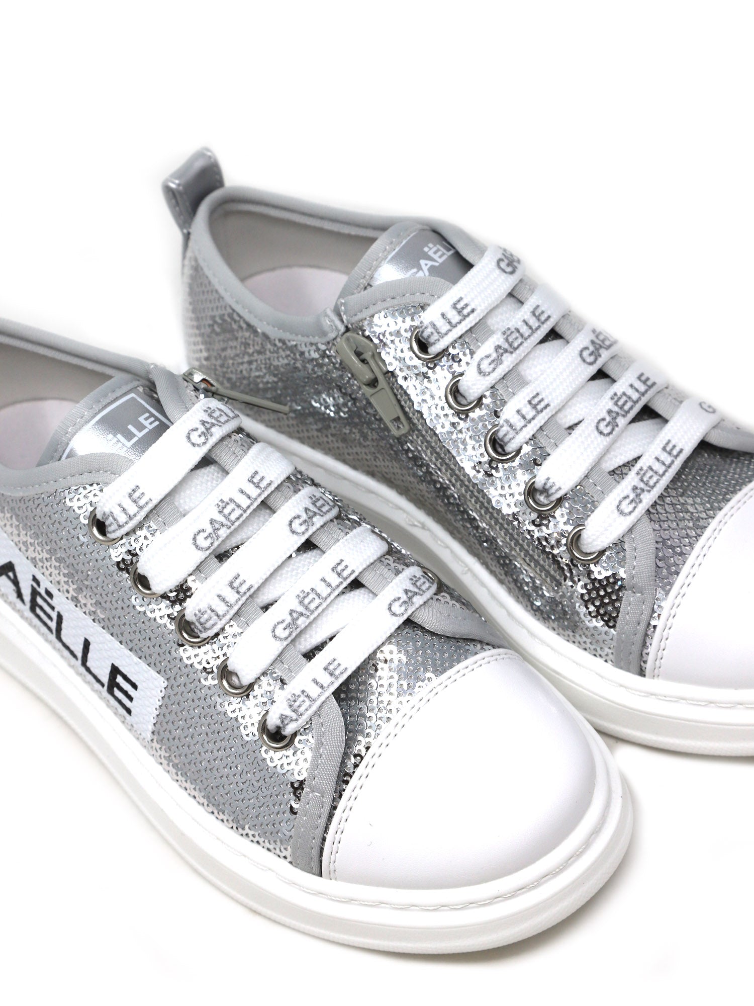 Sneakers Argento Bianco Gaelle