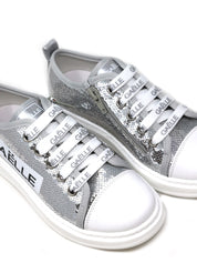 Sneakers Argento Bianco Gaelle