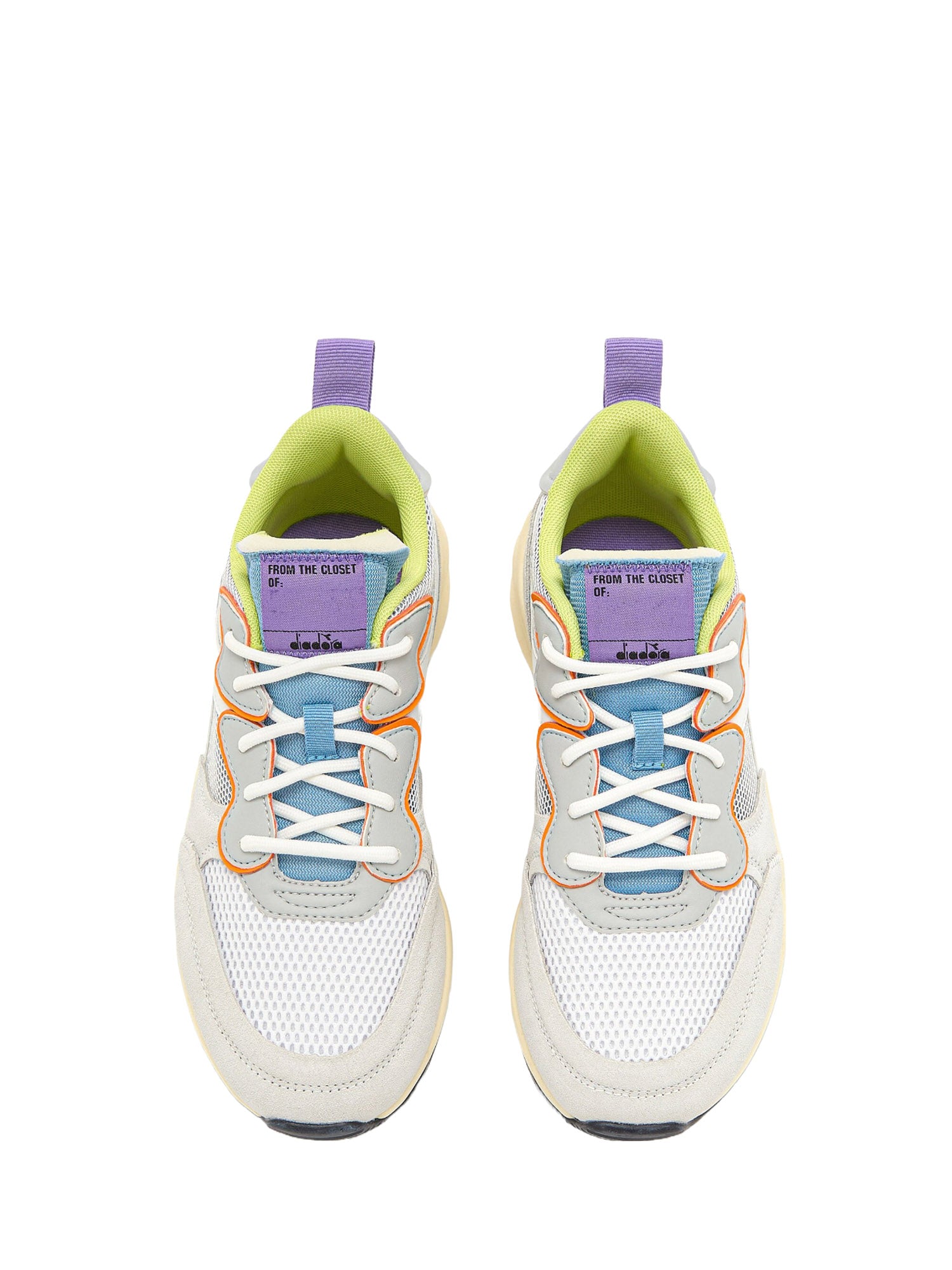 Sneakers Grigio Bianco Diadora