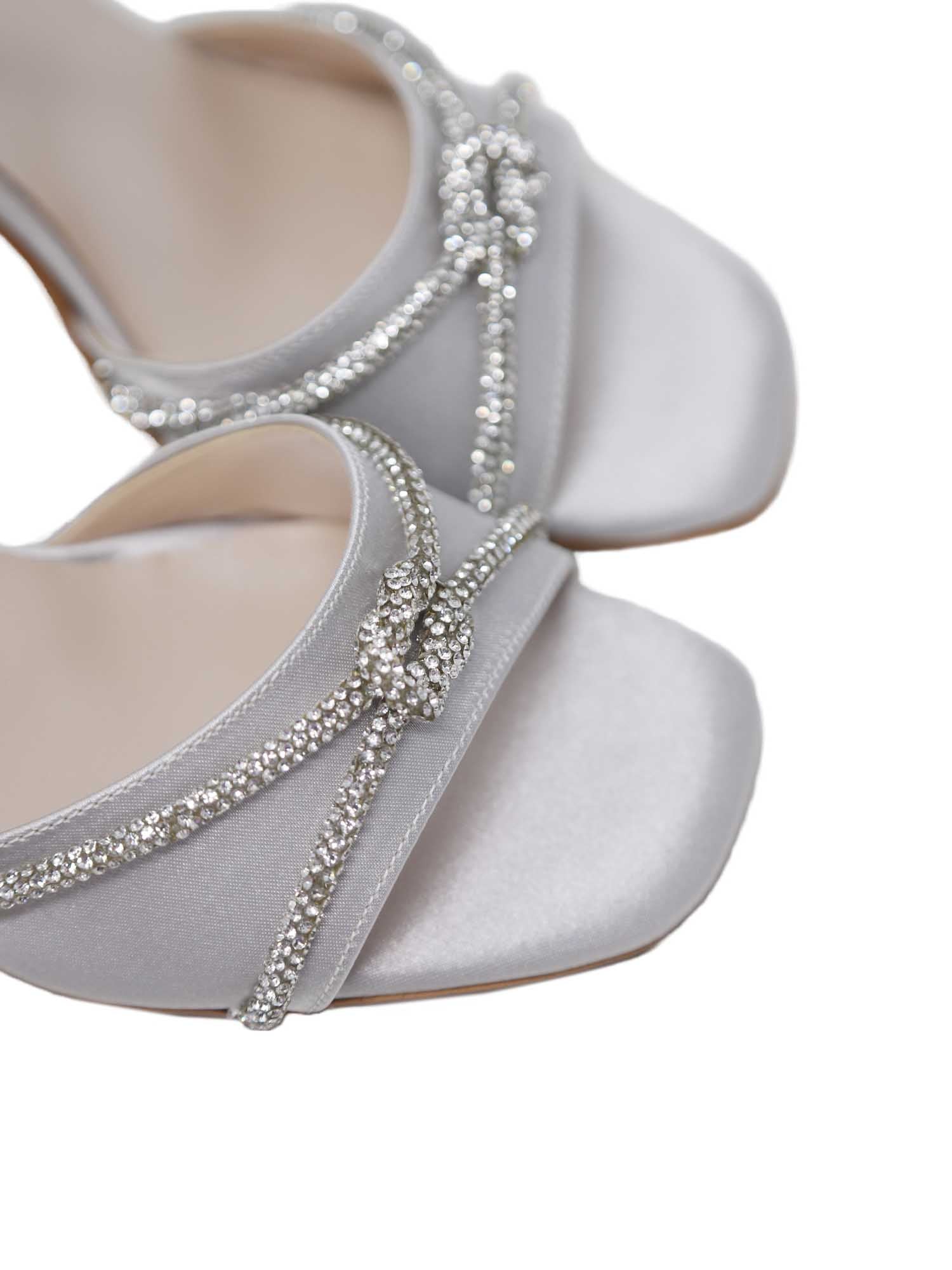 Sandali tacco Grigio Valleverde